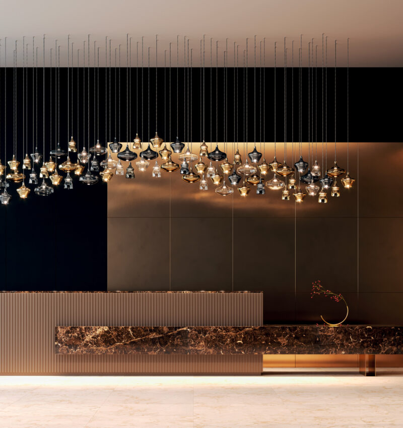 Suspension pour hall
