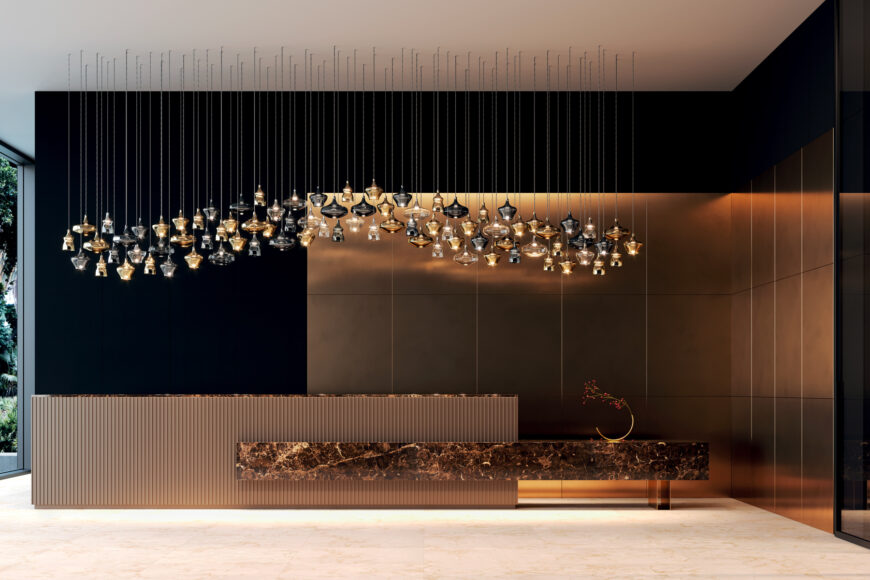 Suspension pour hall