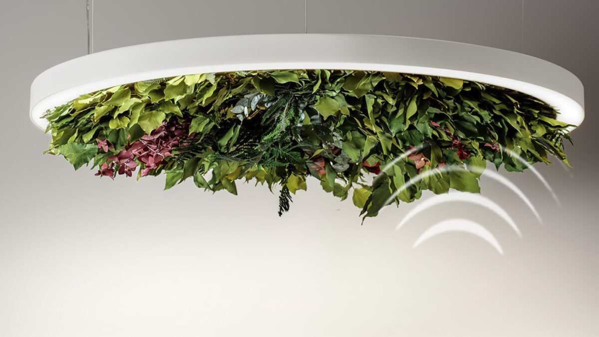 Suspension Acoustique Végétale