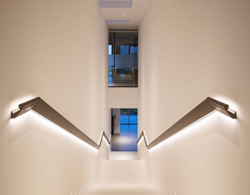 Main courante lumineuse