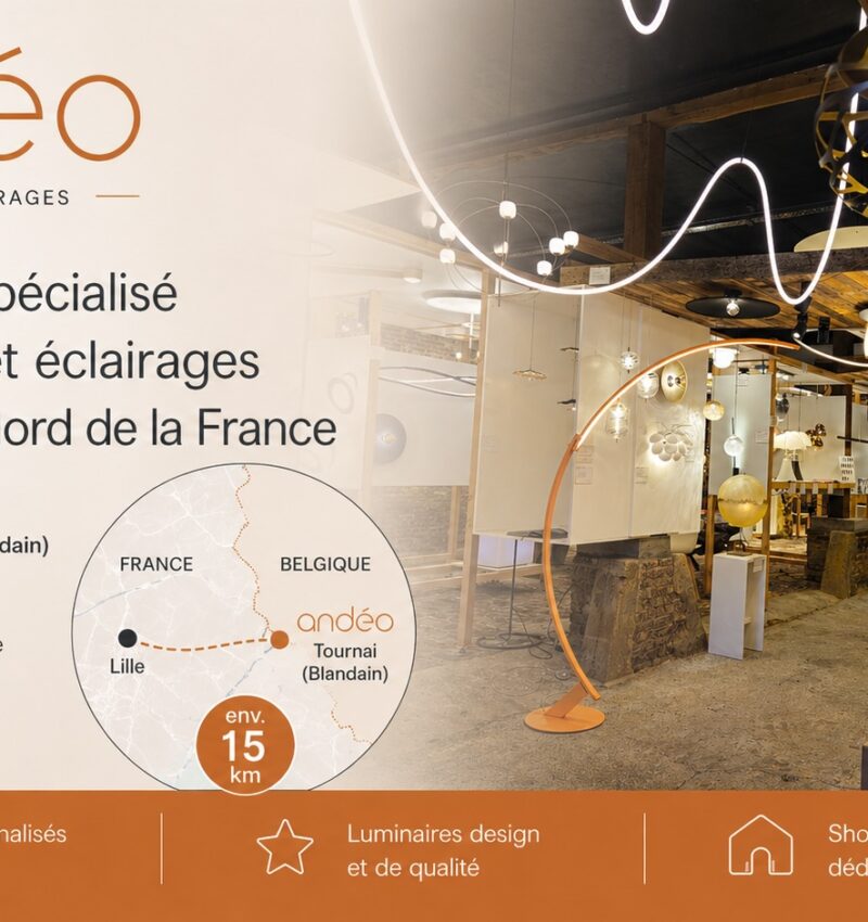 Magasin Luminaires Eclairages Lille Nord France